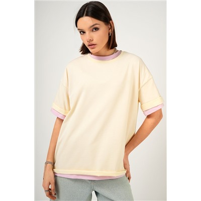 Женская футболка оверсайз Happyfox