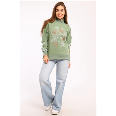 Толстовка женская 88527 (Фисташка)