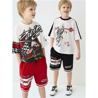 Шорты трикотажные для мальчиков, 2 шт в комплекте