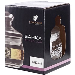 MS97554-07 Банка "Флёр new" 420 мл(х6)