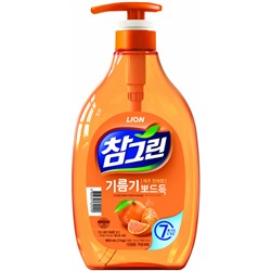 LION CHARM Green Средство для мытья посуды, овощей и фруктов (Японский мандарин) 1000 г