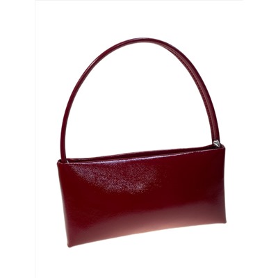Женская сумка из искусственной кожи, цвет красный