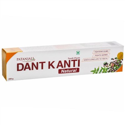 PATANJALI Dant Kanti ToothPaste / Дант Канти Аюрведическая Зубная Паста 200 г
