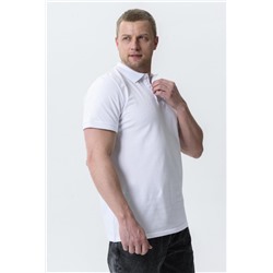 Футболка поло мужская 8501 (Белый_поло)