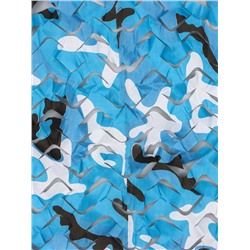 Сетка маскировочная, 5×2 м, одинарная, голубая, Greengo