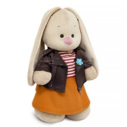 Зайка Ми в косухе из эко-замши (большой)