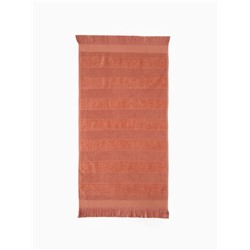 Полотенце махровое LoveLife «Атакама» 70×130 см, коричневое, 100% хлопок, 500 г/м²