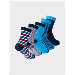 Носки трикотажные для мальчиков, 5 пар в комплекте