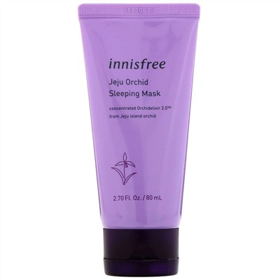 Innisfree, ночная маска с экстрактом орхидеи, 80 мл (2,7 жидк. унции)
