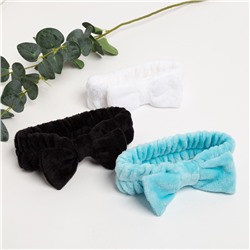 Повязка на голову «Этель», чёрная