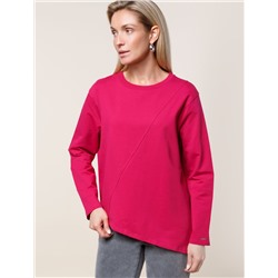 Джемпер из тонкого премиального футера с эластаном