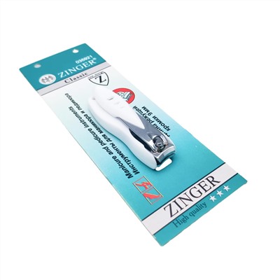 Zinger Книпсер для ногтей средний в контейнере / Classic SLN-603-С6 white-box, 9 мм 7866