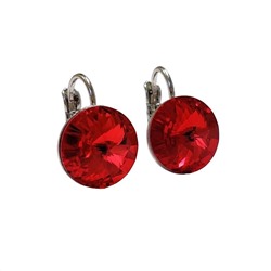 Серьги с кристаллами Swarovski