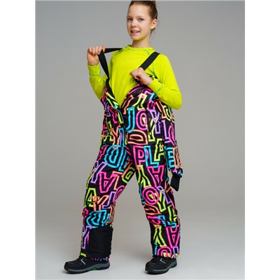 Комбинезон текстильный с полиуретановым покрытием для девочек