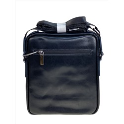 Сумка мужская из натуральной кожи, цвет черный