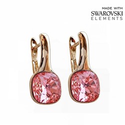 Серьги с кристаллами Swarovski