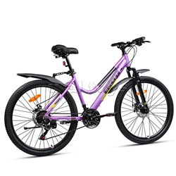 Велосипед 26" Rocket lady Alloy 26, цвет лиловый, размер 17"