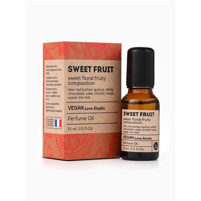 Парфюмерное масло женское VEGAN.Love.Studio Sweet Fruit, 15 мл (по мотивам Fantasy (B.Spears)