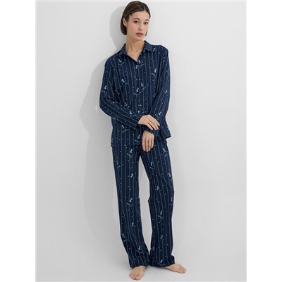 КОМПЛЕКТ ЖЕНСКИЙ (БЛУЗКА, БРЮКИ) 592462