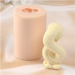 Силиконовый молд для заливки «Змейка», 5×5×9.5 см