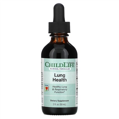 Childlife Clinicals, Lung Health, Healthy Lung & Respiratory Function , 2 fl oz (59 ml)