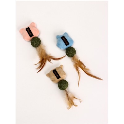 Игрушка с кошачьей мятой «Животные», 18 см, Микс видов