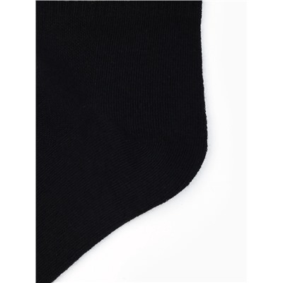 Носки мужские спортивные хлопковые 3 пары Resport, размер 46-47, чёрные