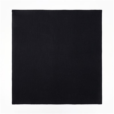 Набор салфеток «Этель» Black, 40×40 см - 2 шт., 100% лён, чёрный