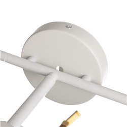 Бра «Сохата», 3хЕ27, 40 Вт, 60×15×22 см, белый с золотом