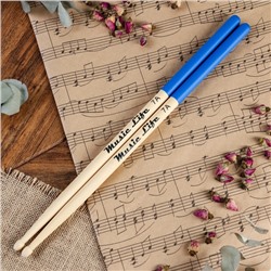 Барабанные палочки Music Life, 7 А, клен, синие