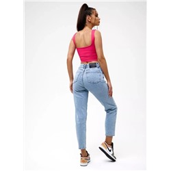 Женские джинсы МОМ прямые CRACPOT