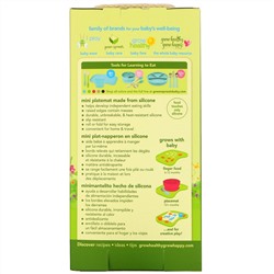 Green Sprouts, Mini Platemat, 6+ Months, Gray, 1 Mat