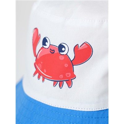 Комплект детский для мальчиков: плавки трикотажные, панама текстильная