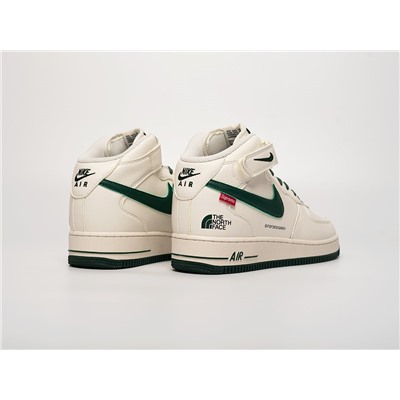 Кроссовки Nike Air Force 1 Mid x Supreme x The North Face