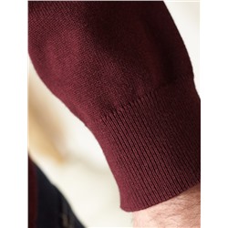 Свитер из хлопка с нейлоном