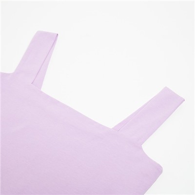 Топ женский MINAKU: Basic line, лавандовый, размер 48