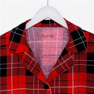 Пижама новогодняя женская (рубашка, брюки) KAFTAN Christmas, размер 40-42