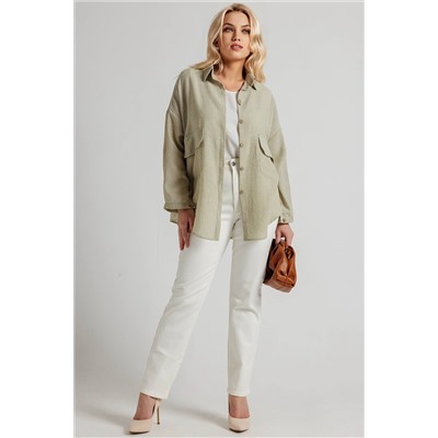 Блузка женская  4515/01/Оливковый