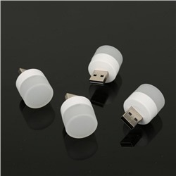Светильник мини-лампочка светодиодный, с питанием от USB, белый свет (теплый, холодный)