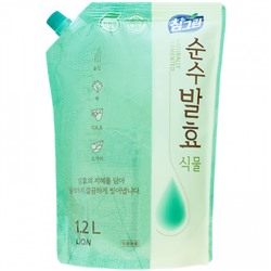 LION CHARM Green Средство для мытья посуды, овощей и фруктов (Горные травы) 1200 г