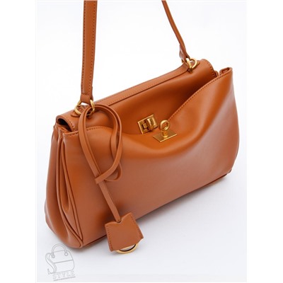 Сумка женская кожаная 1001MJ brown Polina&Eiterou  в Новосибирске