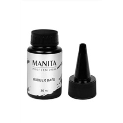 Manita Professional База для гель-лака каучуковая без кисточки / Rubber, 30 мл KRISTALLER, 1111950