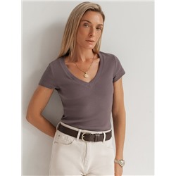 VILATTE Футболка D49.129