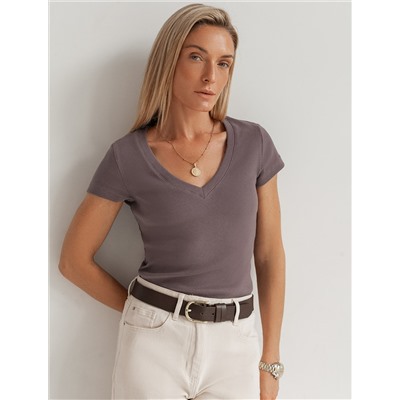 VILATTE Футболка D49.129