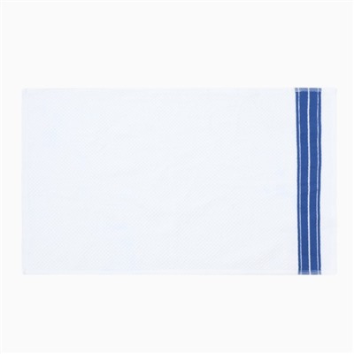 Набор полотенец «Этель» Blue Stripe, 38×62 см - 2 шт., синий, 100% хлопок