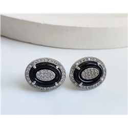 Серьги с керамикой