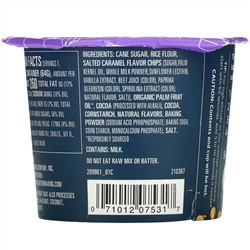 King Arthur Flour, Gluten Free, Chocolate Cake With Salted Caramel Chips, Single Serve Mix, 2.25 oz (64 g)