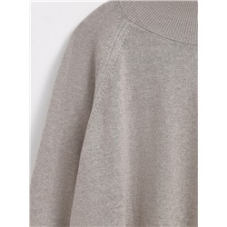 Вязаные джемперы CONTE LDK206 Джемпер прямого силуэта из пряжи с хлопком и модалом