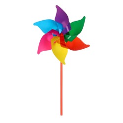 Ветерок - штекер «Вертушка Ромашка», садовая, 40 см, набор 5 шт., МИКС