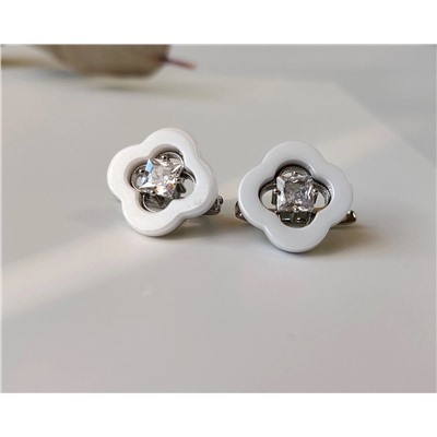 Серьги с керамикой